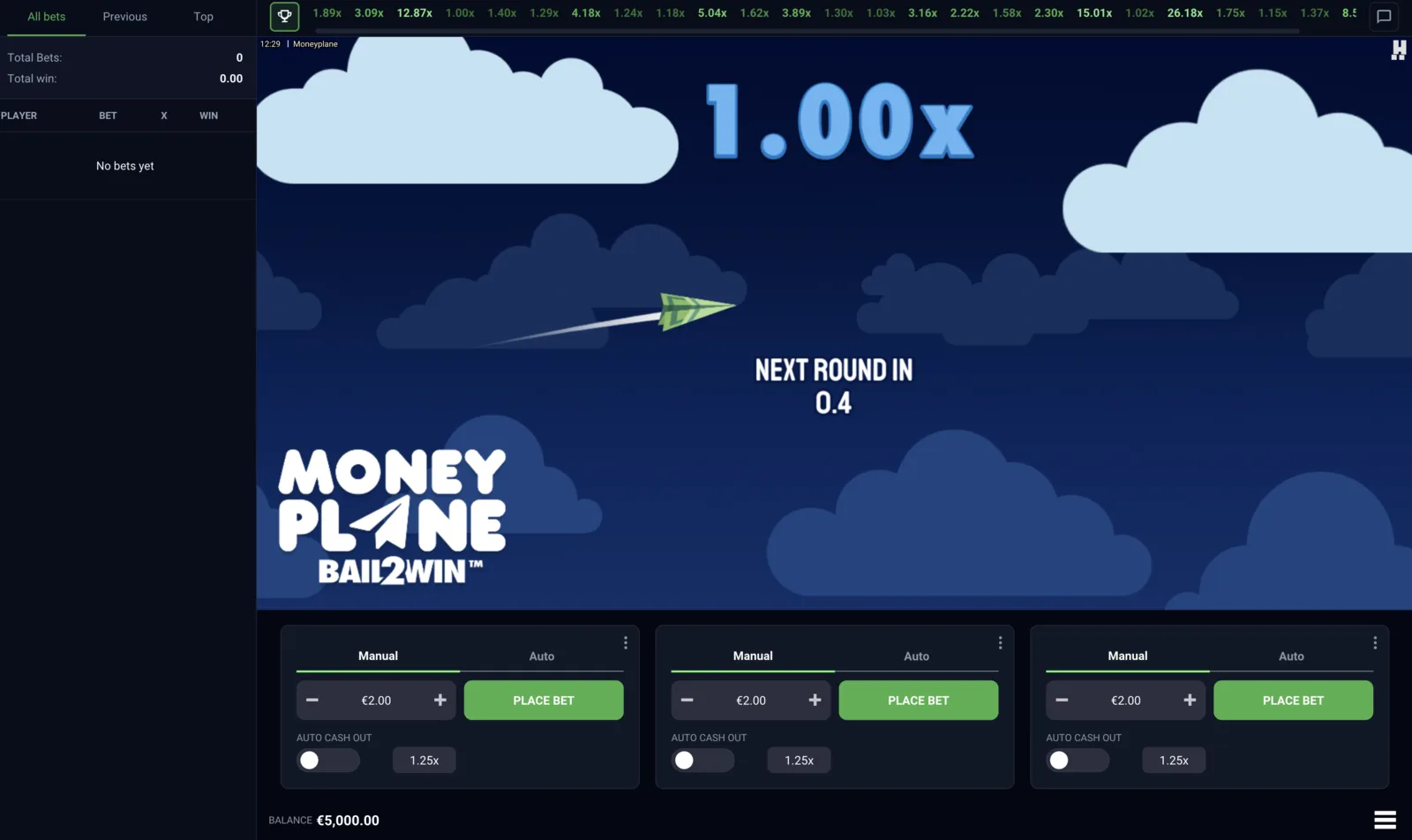 Moneyplane specs, RTP and max win