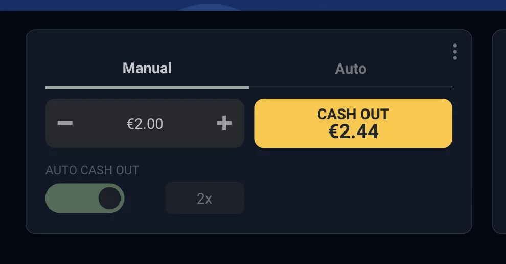 Auto cash out